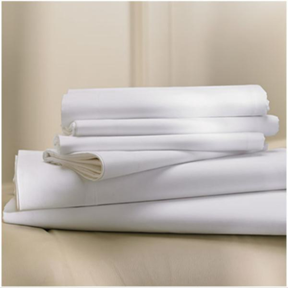 5 star hotel luxury bed sheets 400TC fine cotton - Cotton-polyester hotel sheets