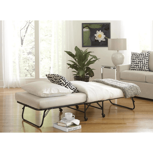 Folding Roll Away Guest Bed for hotels and Airbnb 