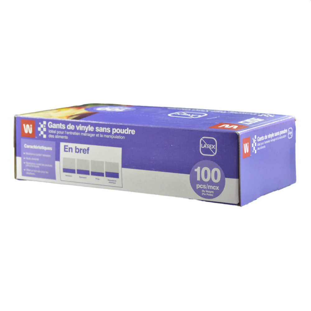 Disposable Vinyl Gloves - Powder & Latex Free - Premium Disposable Gloves.