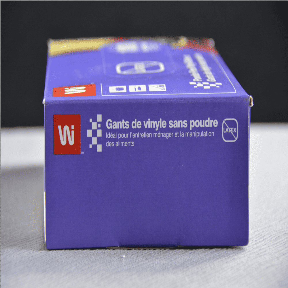 Disposable Vinyl Gloves - Powder & Latex Free - Premium Disposable Gloves.