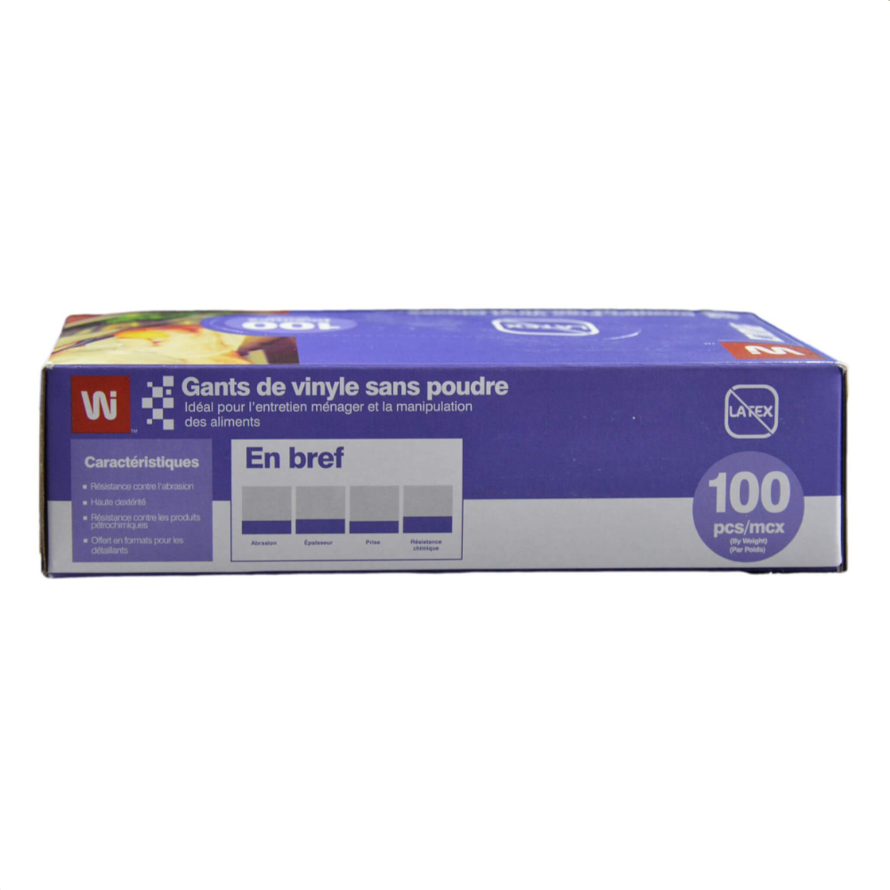 Disposable Vinyl Gloves - Powder & Latex Free - Premium Disposable Gloves.