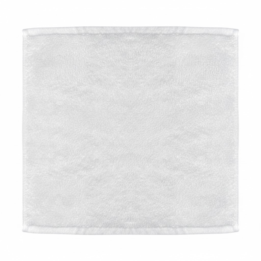 Soft cotton washcloth with a smooth texture designed for comfortable, everyday use in any bathroom