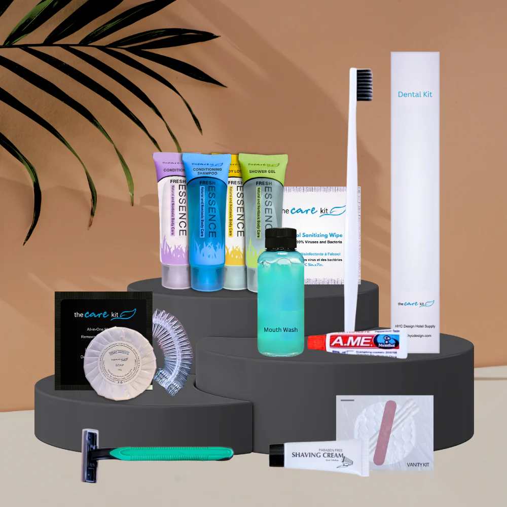 BASIC + ELITE - Personal Care Amenity Combo/Package - another view of things available