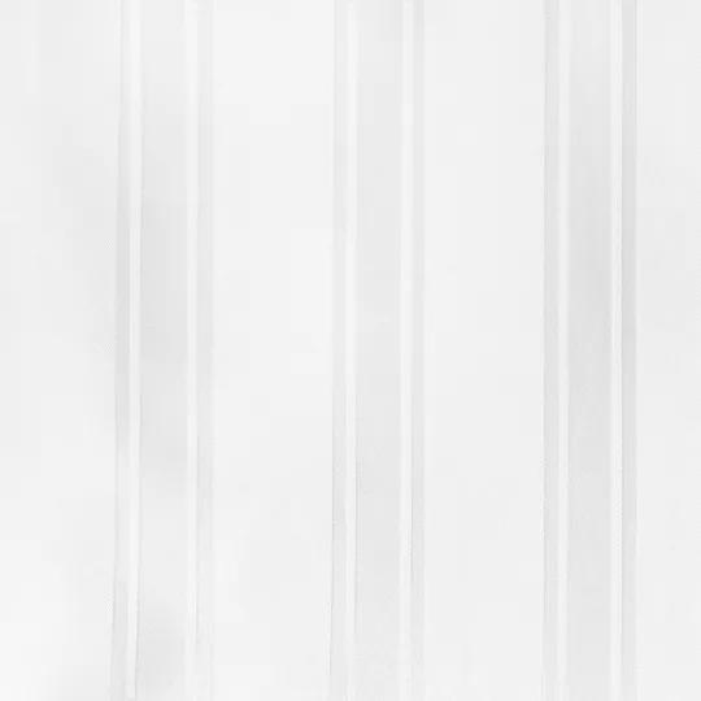 Hook Less Valance Wide Stripe Shower Curtain / Pattern.