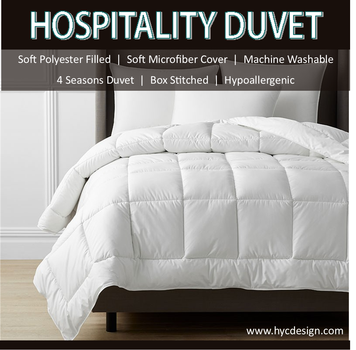 hospitality duvet for 4 season use