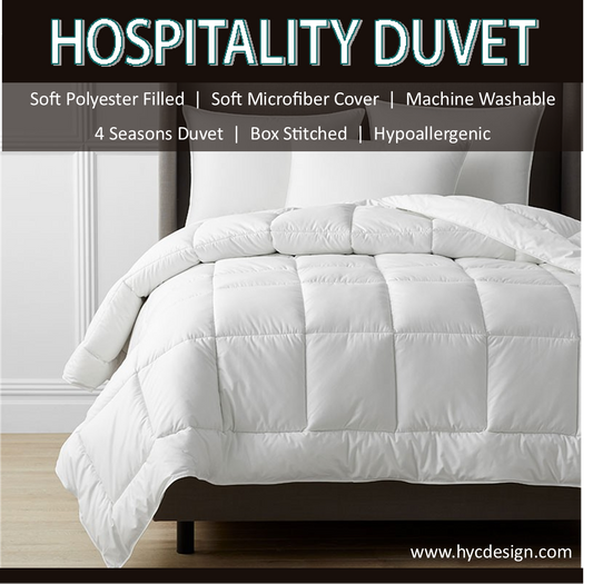 hospitality duvet for 4 season use
