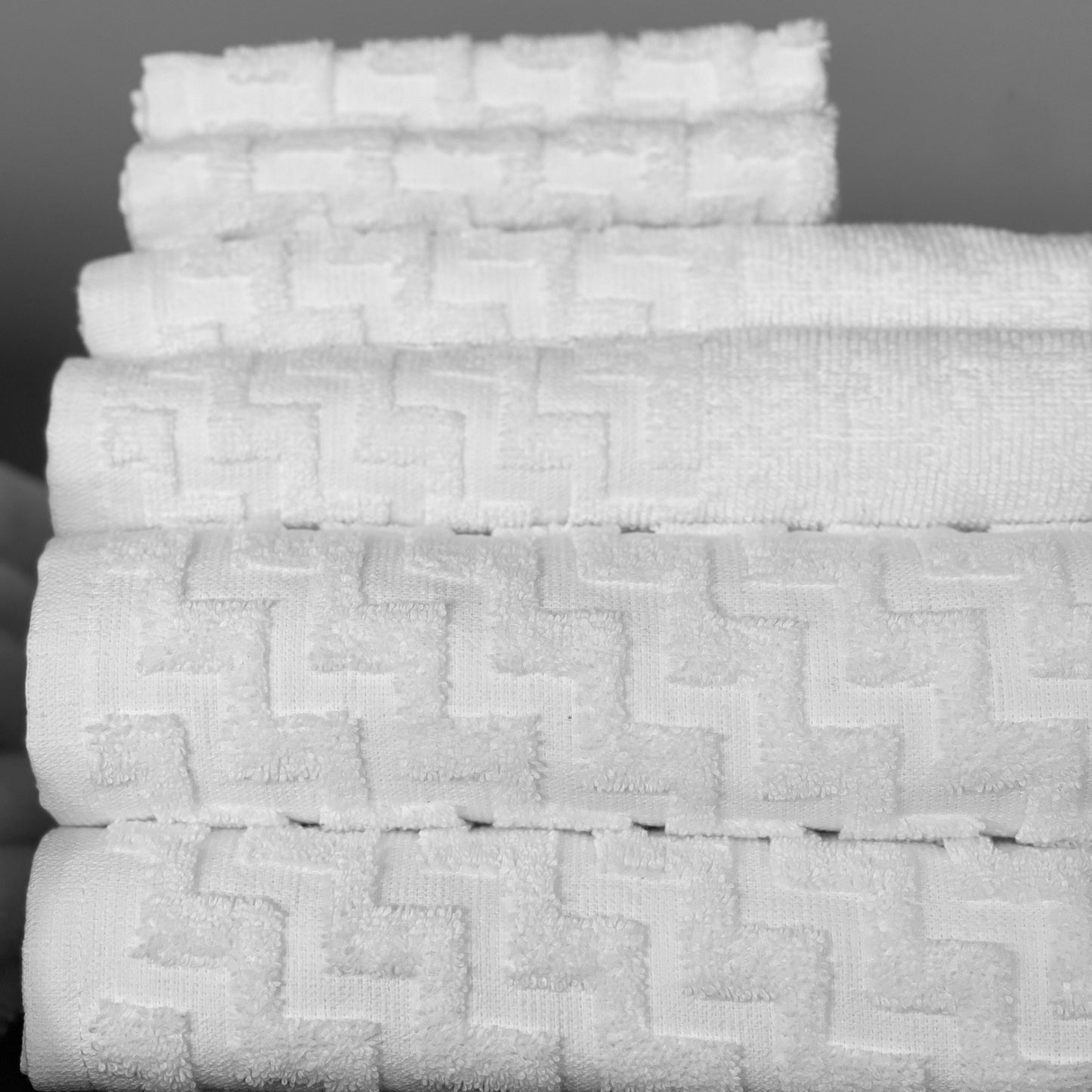 BWS SERIES Towel Set- closer texture view