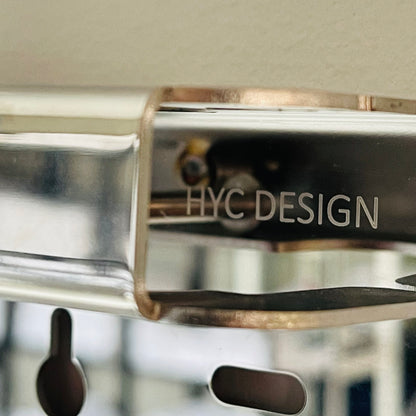 HYC Design's Stainless Steel Liquid Amenities Holder