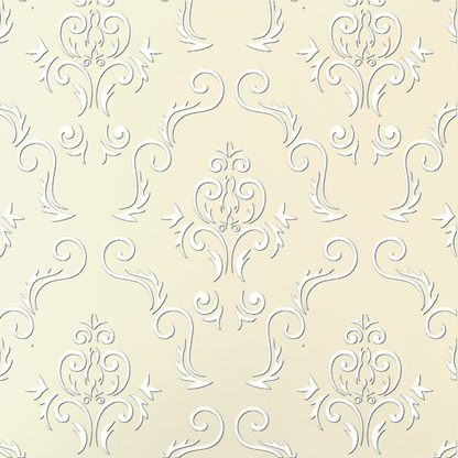 Ivory Jaquard pattern.