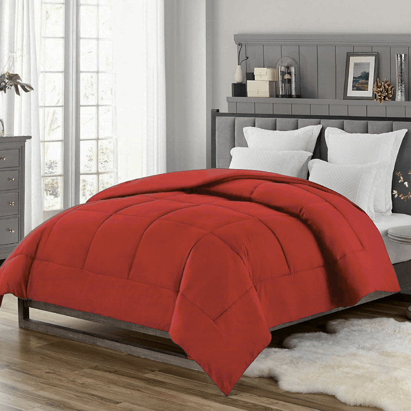 Classic Light Down Alternative Comforter - Red