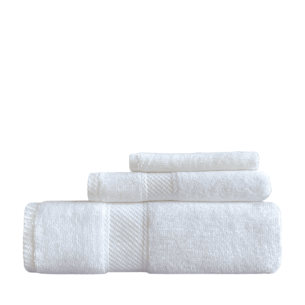 Premium-quality hotel towels available in various quantities, tailored to meet the needs of hotels, Airbnbs, and vacation rentals seeking long-lasting and quick-dry solutions H1 SERIES Towel Set - 3 Pc