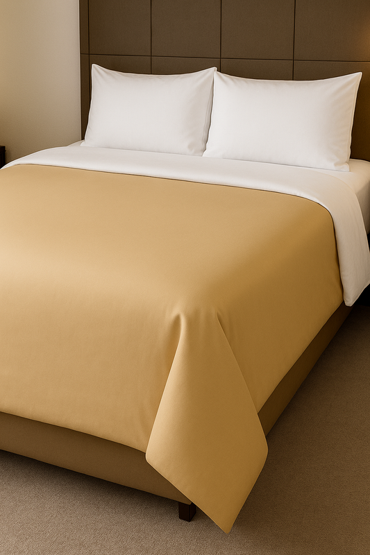 Polyester 3pc Solid Color Duvet Cover Set - Multiple Colors Available