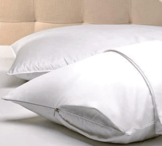 Bamboo Cotton Zippered Waterproof Pillow Protector