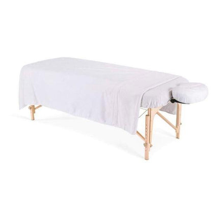 Cotton Polyester Blend Massage Table Flat Sheets: Soft and durable sheets for massage tables.