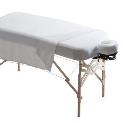 Cotton Polyester Blend Massage Table Flat Sheets 