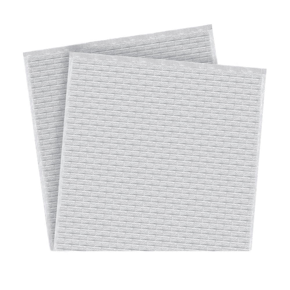 White jacquard cotton towels bulk - 2 pieces