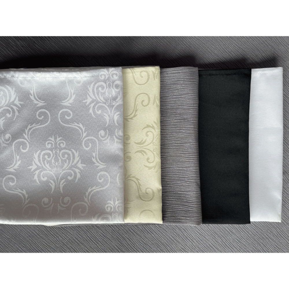 Versatile Rectangular Tablecloths - Elegant Patterns & Sizes ( fold )