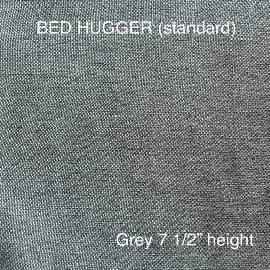 Decorative Bed Huggers- Grey - Queen-size bed hugger with bed bug-proof and temperature-controlled design, perfect for premium hotel chain accommodations