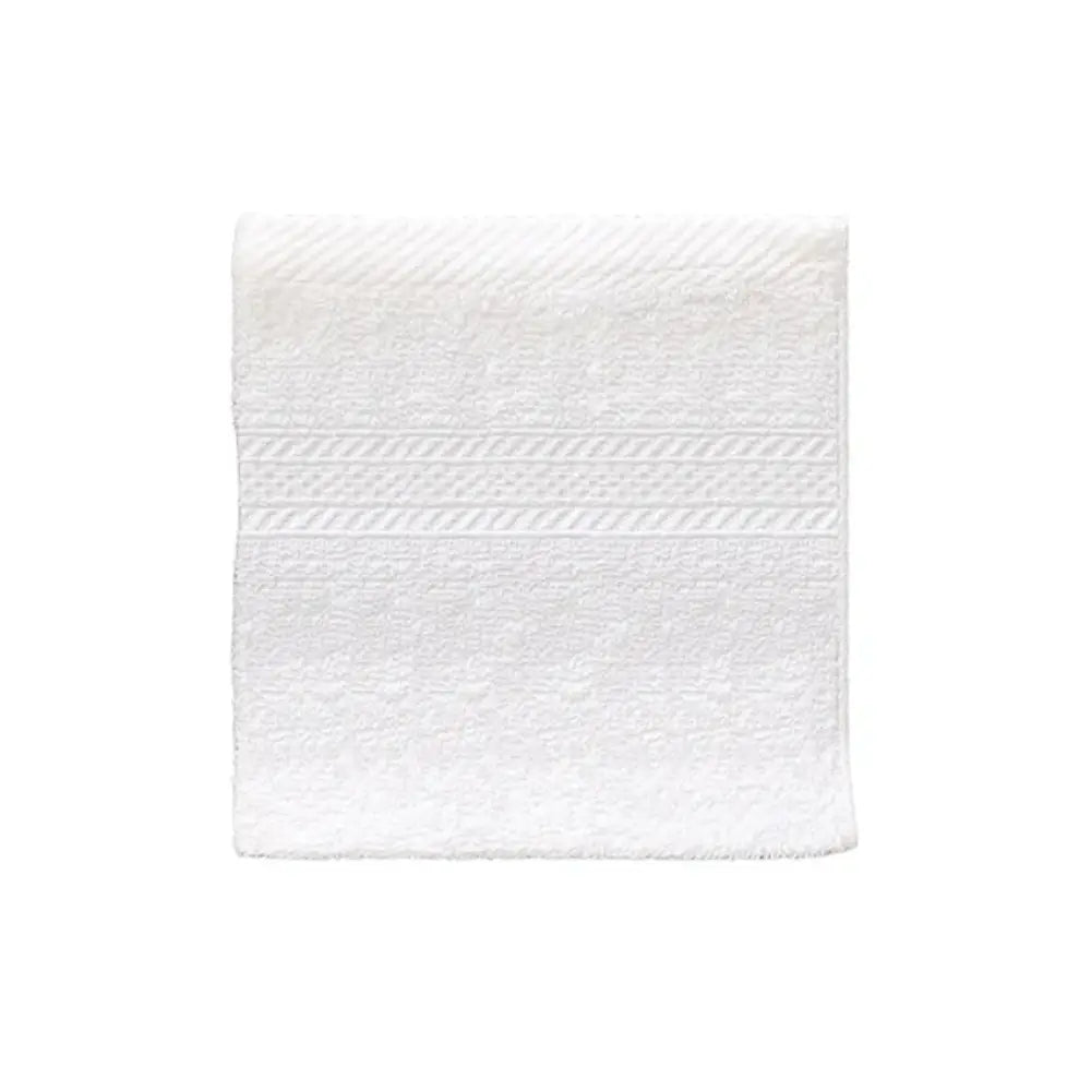 Hotel washcloths with border - Deluxe Washcloth (13x13", 1.5lbs/dz)- white background