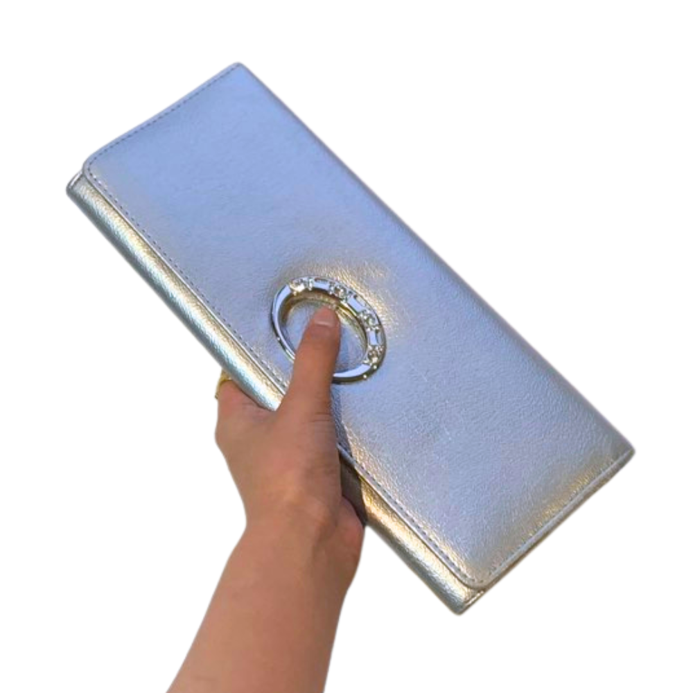 Silver Clutch 