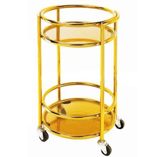 stainless steel liquor trolley for hotels and inns 