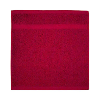 Colored Spa/Hotel Washcloth (12x12") - Red