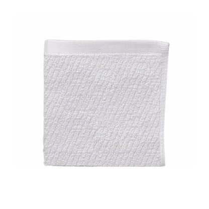 Premium Diagonal Ribbed Slip Stitch - Washcloth - (13x13" 416gsm)- texture