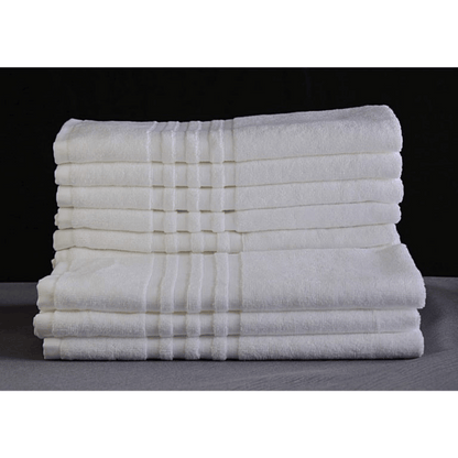 Luxurious 4-Stripe Hand Towel (16x27", 4lbs/dz)