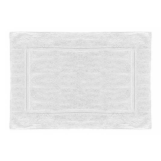 Bath Mat (20x34"), 84% cotton and 16% polyester.