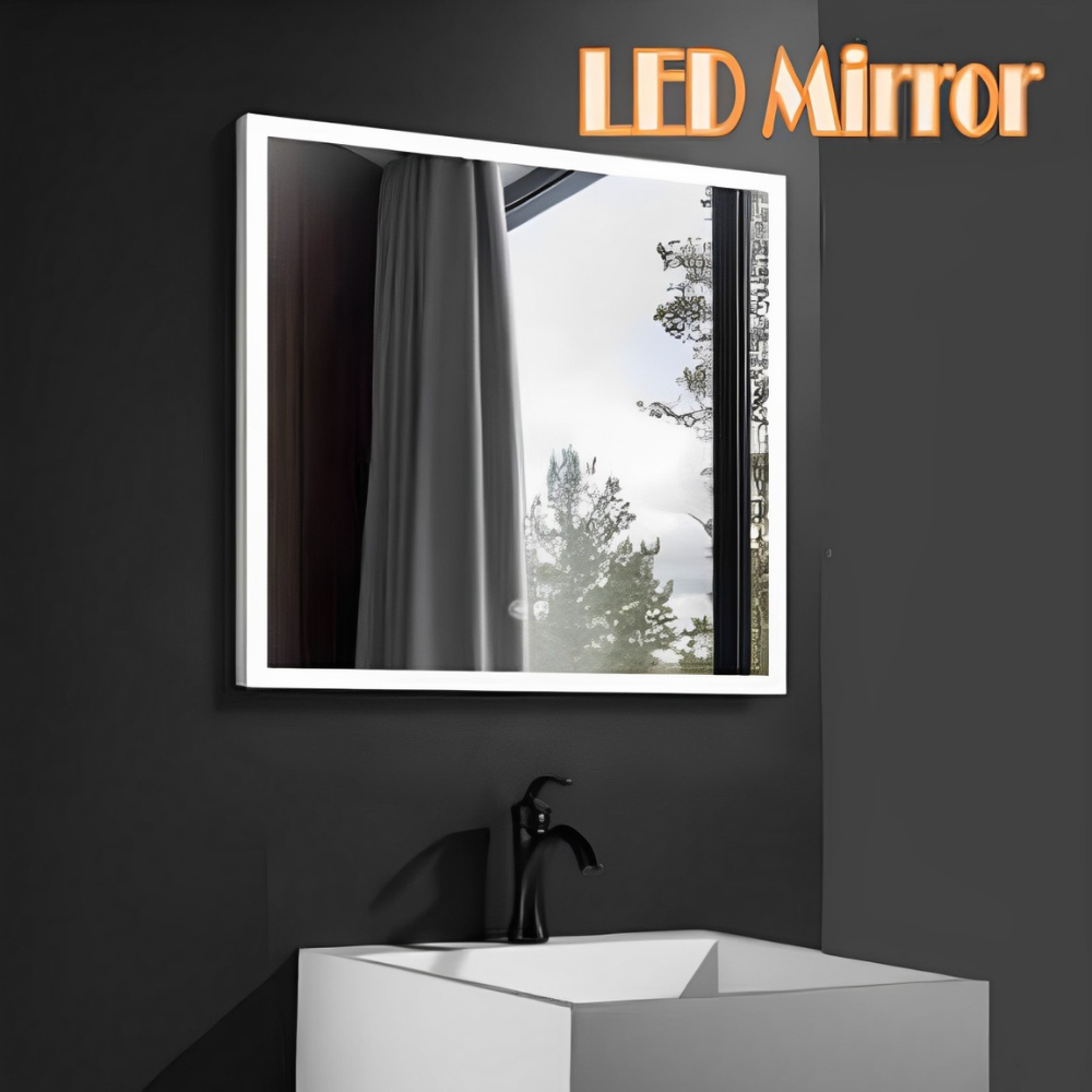 5000K LED hotel bathroom mirror