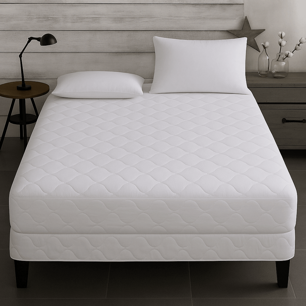 Hotel-Grade Waterproof Mattress Top Encasement (76″×50″ & 72″×52″) – Zippered Protection