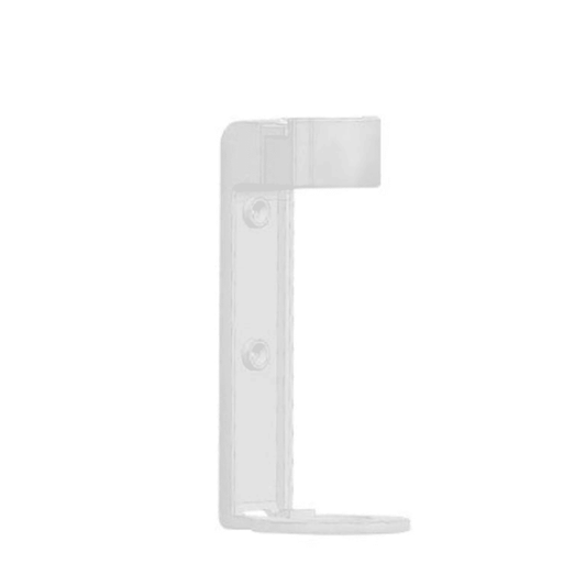 Compact bottle holder for toiletries and guest amenities 