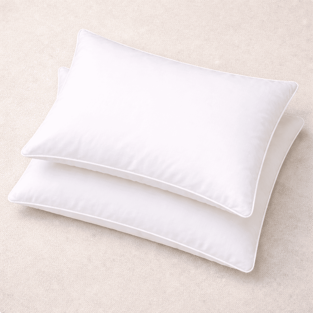 Deluxe gel pillow on a pink background