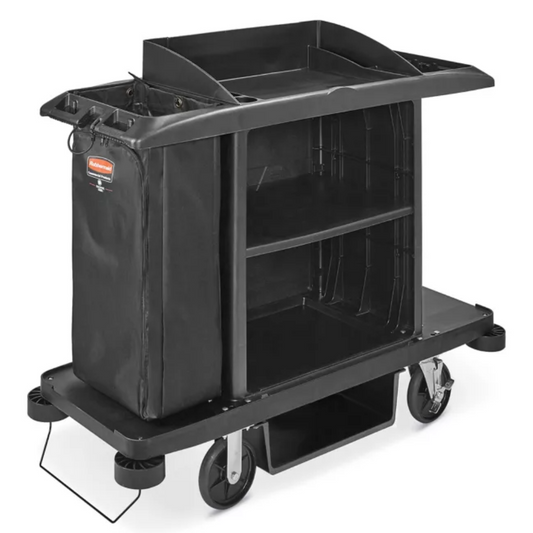 housekeeping trolleys for efficient cleaning and transport in hotels and inns
