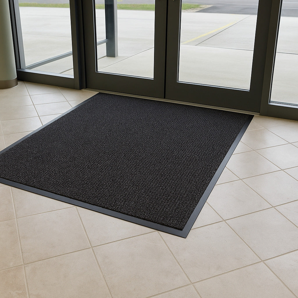 Entryway mat, stylish and durable rug for welcoming guests and keeping floors clean at home