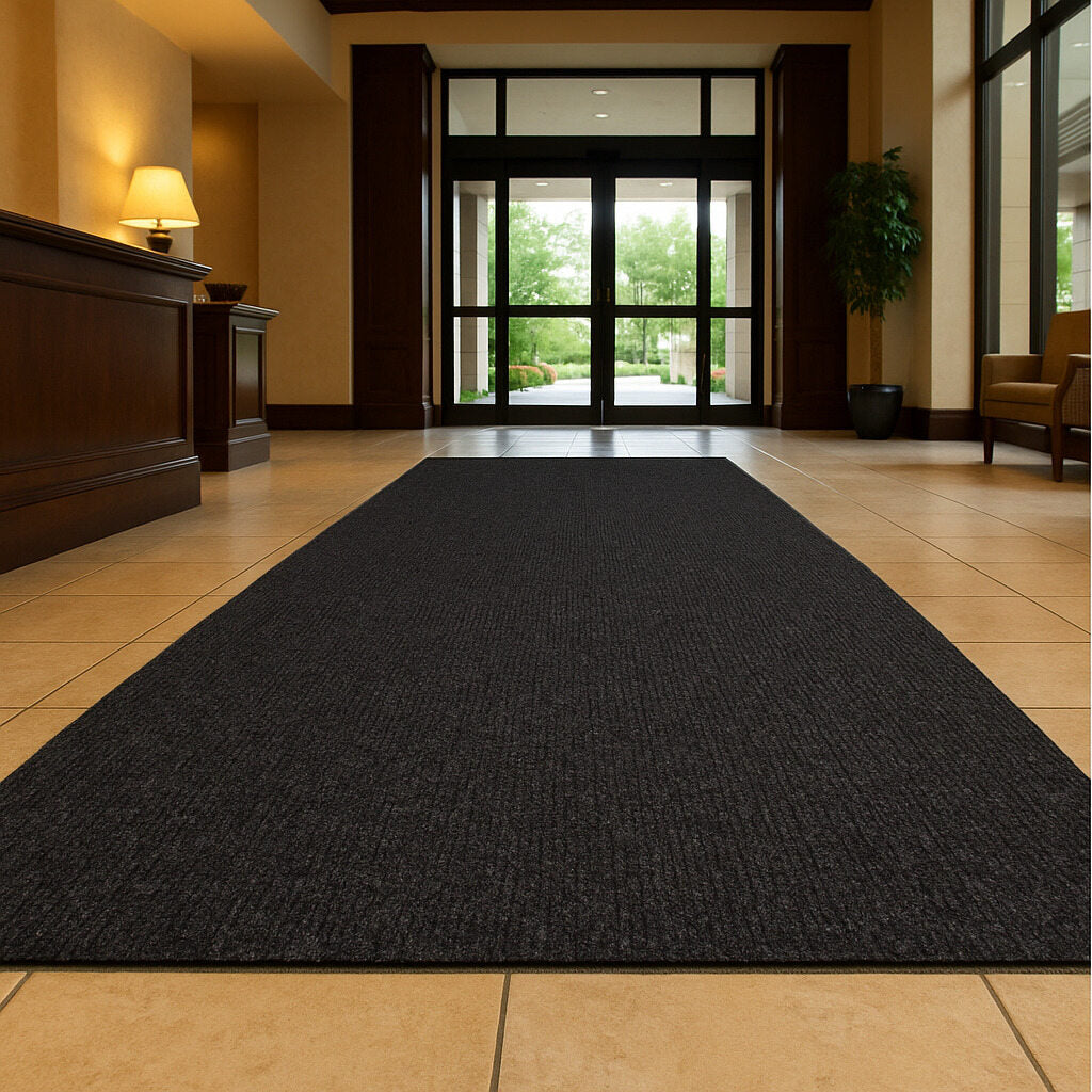Floor mat for home, soft and durable design for entryways, living rooms, and daily use