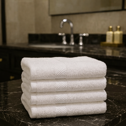 Hand towel for bathrooms, soft and absorbent fabric, perfect for hotels, spas, and guest amenities