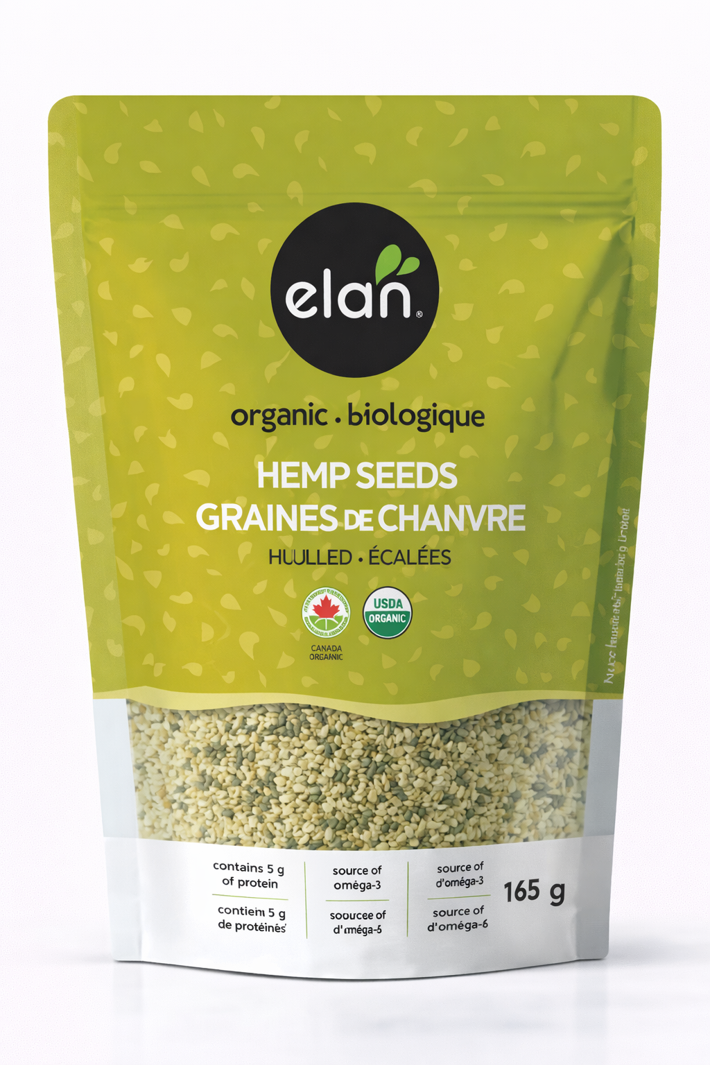 Hemp seeds hulled snack pack, plant based protein seeds for smoothies and healthy snacking