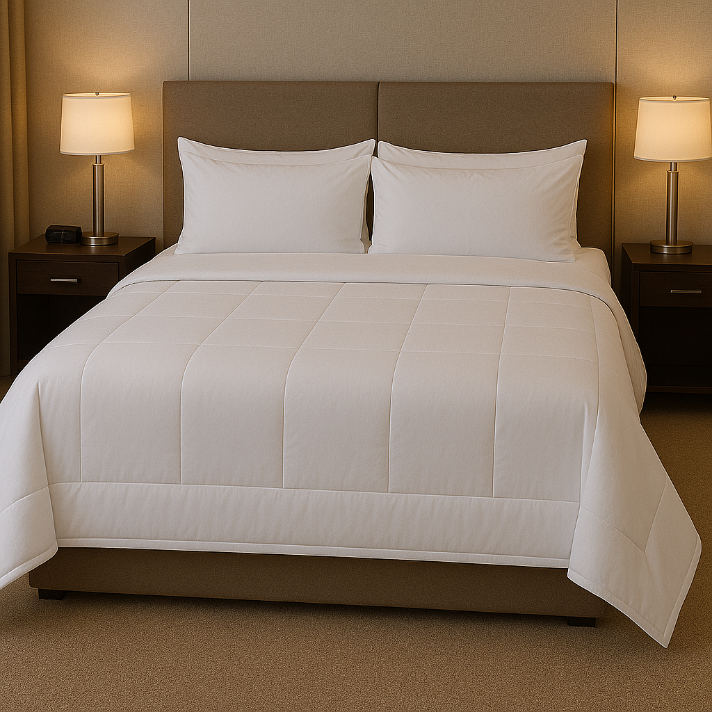 soft lightweight duvet cover, ideal for hotels, vacation rentals, and everyday home use 