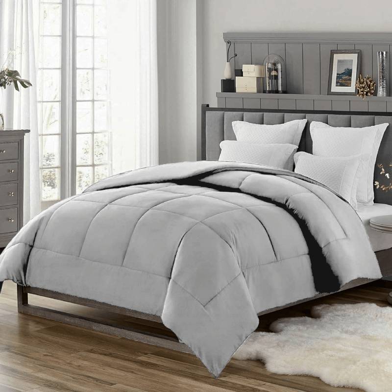 Classic Light Down Alternative Comforter - Grey