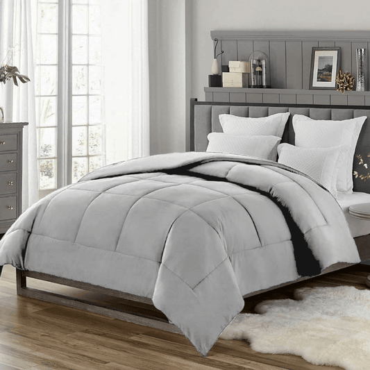Classic Light Down Alternative Comforter - Grey