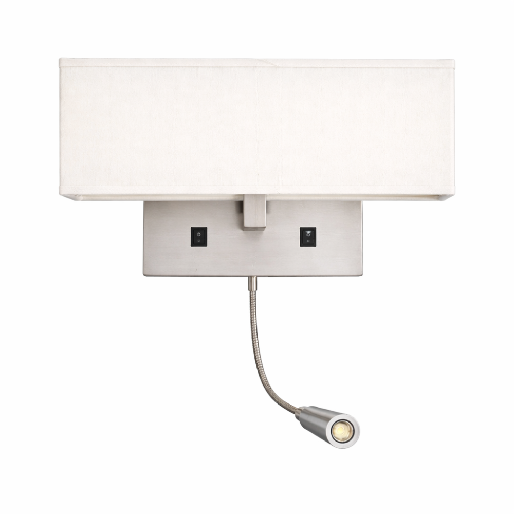 Modern wall lamp for interior lighting, ideal for bedrooms, hallways, and hotel spaces with a clean and elegant design