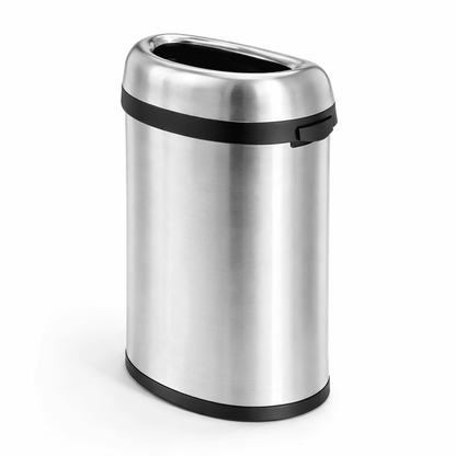 Stainless Steel Trash Can w/ Wide Open Top - Premium Trash Cans & Wastebaskets from HYC Design - Just $249.99! Shop now at HYC Design & Hotel Supply