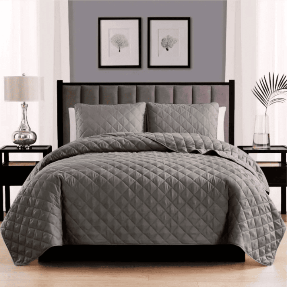 100% polyester quilt set for home and Airbnb