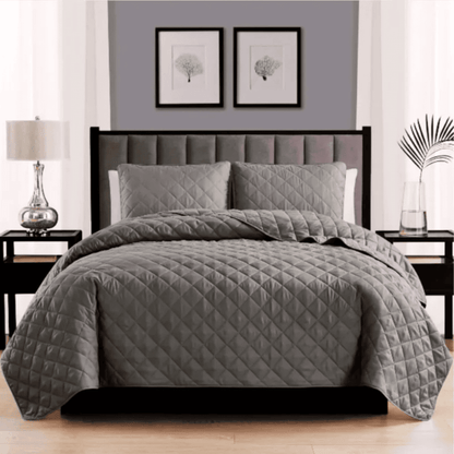 100% polyester quilt set for home and Airbnb
