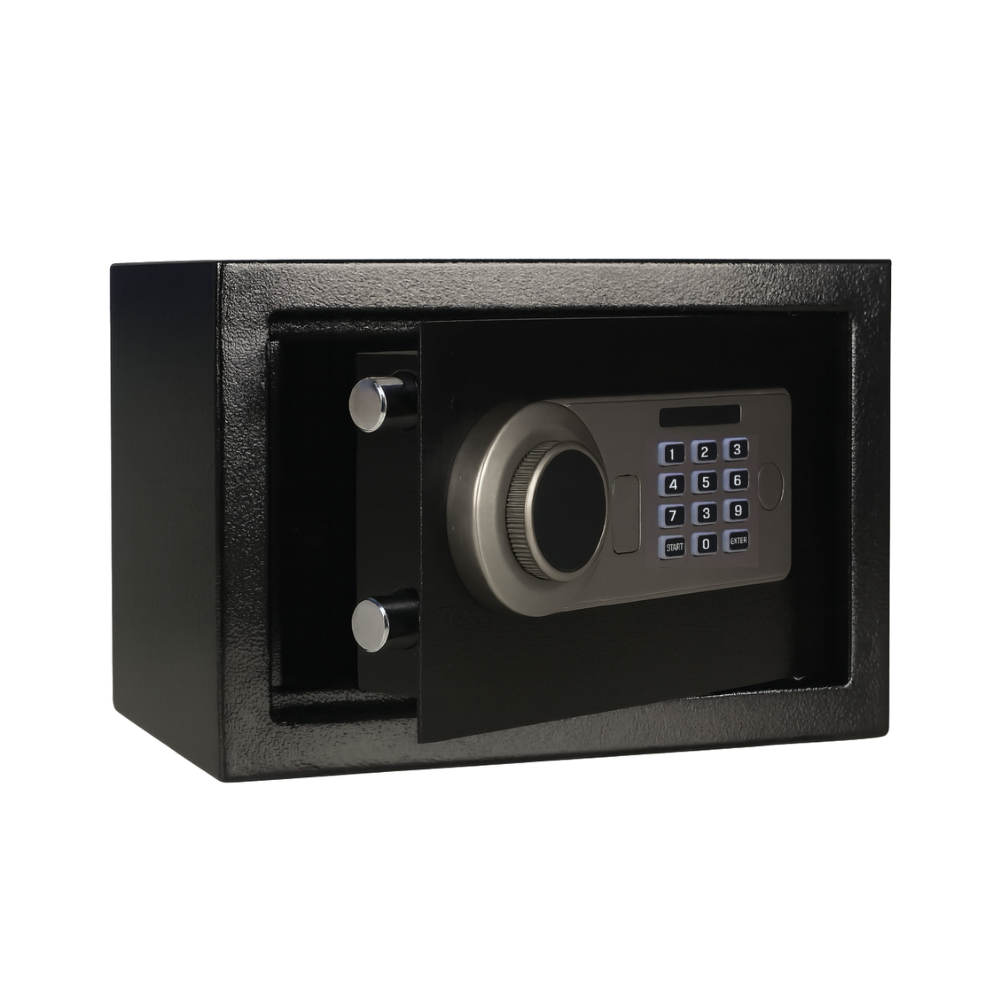 Digital keypad safe box for secure storage. Perfect for hotel and resorts.