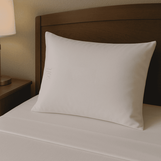 Expertly crafted from a premium 52% polyester and 48% modal fabric, this pillowcase offers a smooth, breathable texture with the durability hotels rely on.