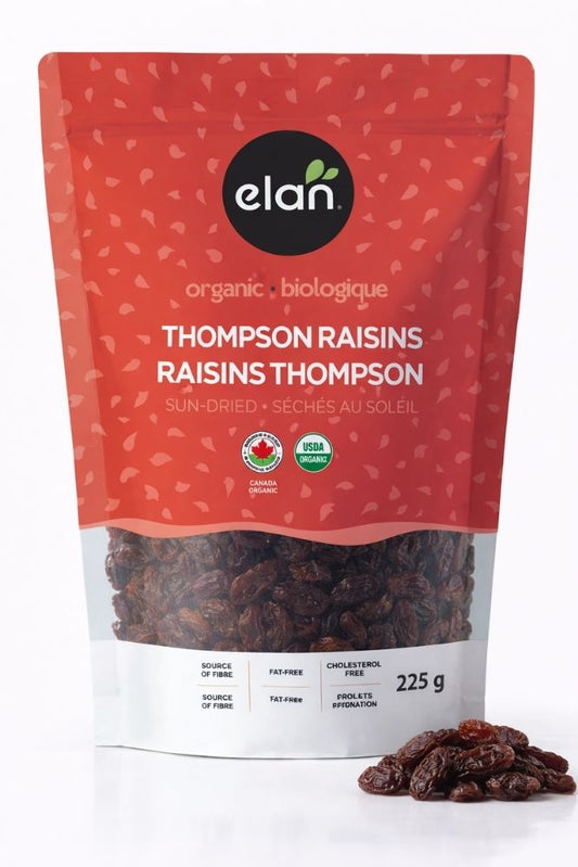 Thompson raisins snack pack, naturally sweet dried grapes for healthy snacking, baking, and hospitality use