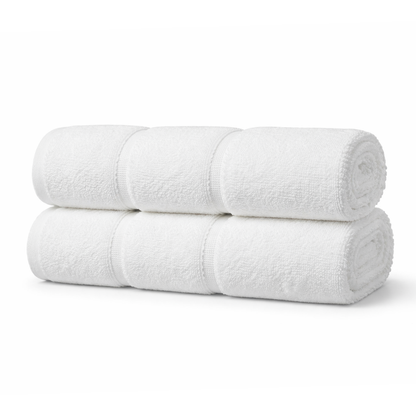 Plush cotton bath towel with a soft, absorbent texture designed for spa-like comfort and everyday use