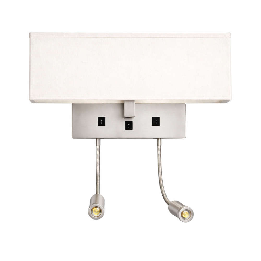 Decorative wall light fixture for home or commercial use, providing ambient lighting with a stylish and functional design